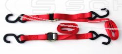 TIEDOWNS RED (2PC) DIMENSION: 30X1800MM COLOUR: RED
