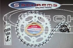 KETTENSATZ PREMIUM EXTRA ALU X-RING KTM EXC 250 ENDURO STRASSE 