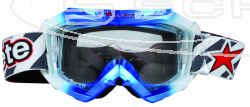 ARIETE MX GOGGLE GLAMOUR BLUE-WHITE