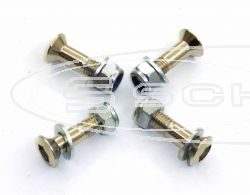 SCHREMS ŠROUB DO ROZETY 4 PACK KLČ 12 MM M8X25 8.8