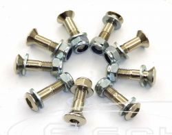 SCHREMS ŠROUB DO ROZETY 9 PACK KLČ 12 MM M8X30/8.8