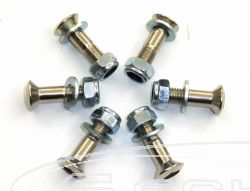 SCHREMS ŠROUB DO ROZETY M8X25MM 6-PACK M8X25 CHROM