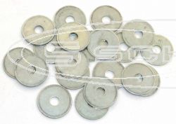 SCHREMS SCHEIBE M6X25MM 20-PACK M6X25 VERCHROMT