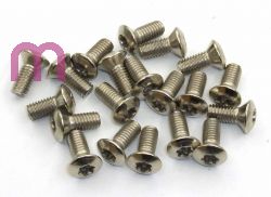 SCHREMS BREMSSCHEIBENSCHRAUBE 6X13MM 20-PACK COUNTERSUNK M6X13CS