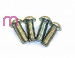 SCHREMS BRAKE DISK BOLT M6X17MM 4-PACK M6X17MM ZINC PLATED