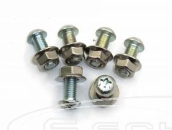 SCHREMS BRAKE DISK BOLT M6X19MM WITH NUT 6-PACK M6X19MM ZINC PLA