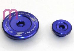 ZETA ENGINE PLUG SET ALU HONDA CRF 250R/CRF250X 04-09 BLUE