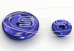 ZETA ENGINE PLUG SET ALU KAWA KX 450F 05-08 BLUE