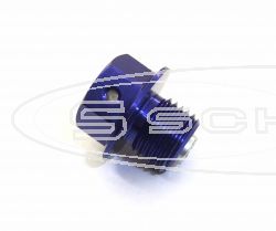 ZETA LABLASSSCHRAUBE ALU M10X22-P1.5 KAWASAKI KLX 450R 08- BLAU