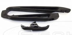 UFO SWINGARM CHAIN SLIDER SX-SXF 07-10 /EXC 08-   BLACK