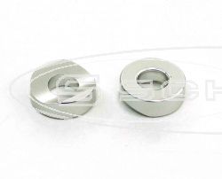 SCHREMS RIM LOCK SPACER ALU (2PCS) SILVER