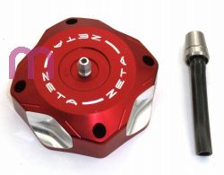 SCHREMS TANKDECKEL ALU HONDA CRF 250/450 02- XR 250-650 96- TRX