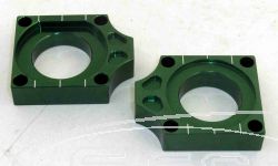 SCHREMS AXLE BLOCKS REAR KAWASAKI KX 125/250 03- / KX 250F 04- /