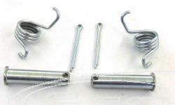 SCHREMS FOOTPEG PINS 11MM + SPRINGS CR/CRF/RM/RMZ  11MM