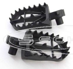 DRC WIDE FOOT PEGS MID YZ 80/85/125/250 - WR/WRF/YZF 250-450  96