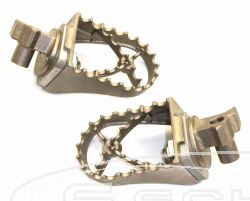 HIGASHI FOOT PEGS FULL ADJUSTABLE KX/KDX 125 88-, KX/KDX 250 -04