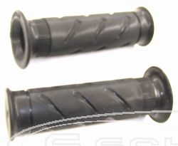 X-GEAR HANDLEBAR GRIP SET 120MM CLOSE 22,2/120MM BLACK