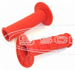 DRC TEAM GRIP SET OFF ROAD OPEN RED RED