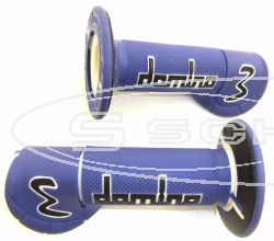 DOMINO GRIP SET OFF ROAD EXPERIENCE BLUE/WITHE/BLACK