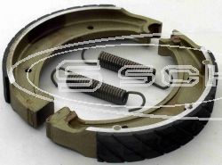 EBC PREMIUM BRAKE SHOES WITH WATER REJECT GROOVE