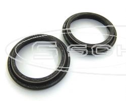 FRONT FORK DUSTCAP KIT PREMIUM 2 PIECES 48X58.5