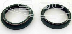 SKF FRONT FORK SEAL/DUSTCAP KIT FOR ONE SIDE ZF Sachs 48