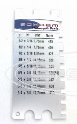 SCHREMS CHAIN MEASUREMENT GAUGE