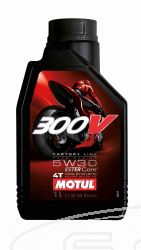 MOTUL ENGINE OIL 300V 4T FL ROAD RACING 5W30, 1L CAN