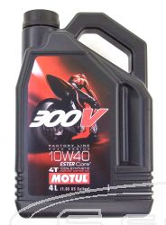 MOTUL MOTOROVÝ OLEJ 300V 4T FL ROAD RACING 10W40 4L FLAŠKA