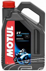 MOTUL MOTOROVÝ OLEJ 100 2T 4L FLAŠKA