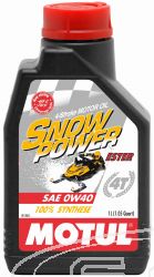 MOTUL ENGINE OIL SNOWMOBIL SNOWPOWER 4T 0W40 1L CAN