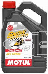 MOTUL ENGINE OIL SNOWMOBIL SNOWPOWER 4T 0W40 4L CAN