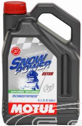 MOTUL ENGINE OIL SNOWMOBIL SNOWPOWER 2T 4L CAN