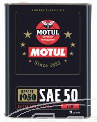 MOTUL ENGINE OIL CLASSIC SAE 50 2L CAN