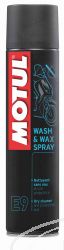 MOTUL REINIGER WASH & WAX E9 0,400L SPRAY