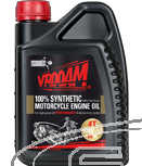 VROOAM ENGINE OIL 100%-SYNTHETIC PAO-ESTER 4T 10W50, 4L CAN