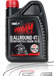 VROOAM MOTOR L PREMIUM MINERAL 4T 10W40, 4L DOSE