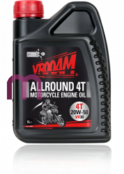 VROOAM MOTOR L PREMIUM MINERAL 4T 20W50, 4L DOSE