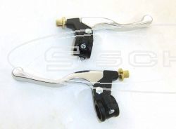 SCHREMS CLUTCH/BRAKE LEVER SET UNIVERSAL SHORT