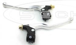 SCHREMS CLUTCH/BRAKE LEVER SET UNIVERSAL LONG