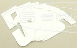 SCHREMS STICK NUMBER 14 CM 20-PACK WHITE 5