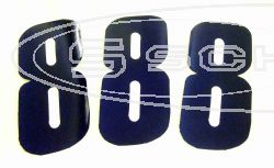 SCHREMS KLEBENUMMER 14 CM 3-PACK BLAU 8