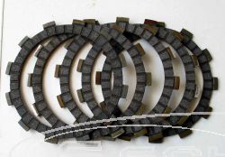 SCHREMS-EBC CLUTCH FRICTION PLATE KIT PREMIUM CORK BASED