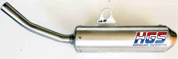 HGS SILENCER ALU MOTO CROSS HONDA CR 80 96-01, CR 85 02-07