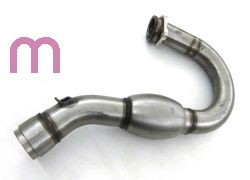 HGS HEAD PIPE POWER BOMB INOX HONDA CRF 250R 06-09