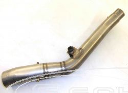 HGS MID PIPE INOX KAWASAKI KX 250F 04-08, SUZUKI RM-Z 250 04-06