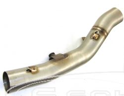 HGS MID PIPE INOX YAMAHA YZ 450F 04-05