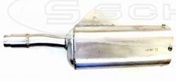 SCHREMS SILENCER ALU MOTO CROSS KAWASAKI KX 60 90-