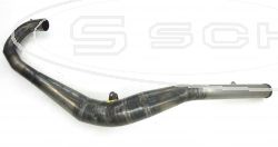 EXHAUST PIPE WITH BUILT-IN SILENCER CZ 250/360/380 BLASE KONTAKT