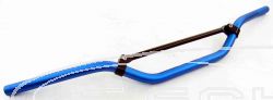 SCHREMS HANDLEBAR ALU CR HIGH PROFI 22,2 MM BLUE (DIMENSIONS SEE MORE IMAGES: A=795 / B=95 / C=70 / D=205 / E=62)